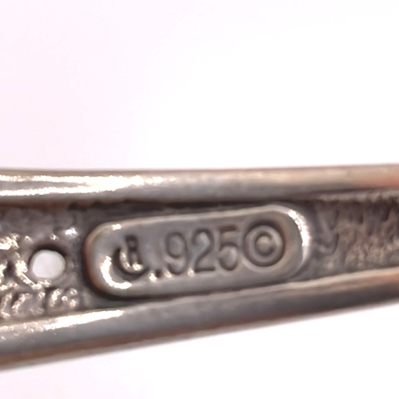 Carolyn Pollack Relios Cuff Bracelet Sterling Turquoise 7" - Picture 2 of 8